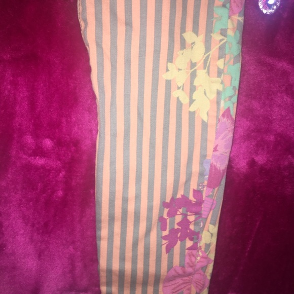 Floral striped Grane Juniors 5 Skinny Jeans EUC - Picture 8 of 15